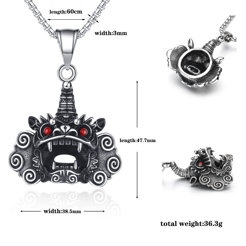 Steel Necklace – Elegant