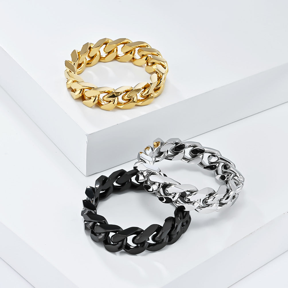 Steel Ring - Elegant Everyday Wear Urban Edge And Subtle Luxury Details For Modern Street Style