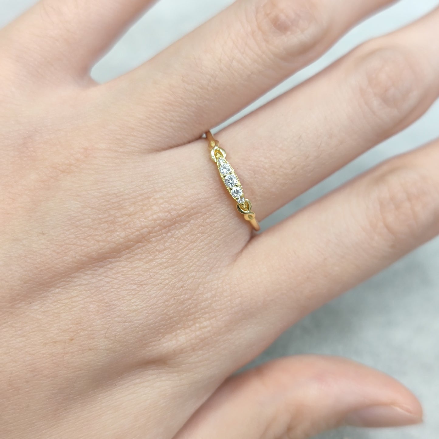 Golden Dawn Series Ring Fashion European American Jewelry S925 Sterling Silver Moissanite Ring Wholesale