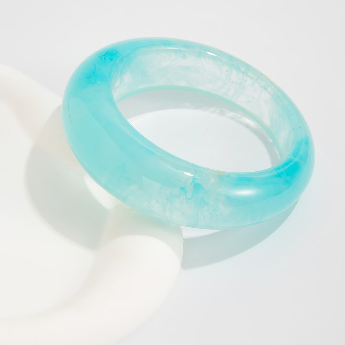 Planderful Geometric Personalized Bracelet For Women Translucent Liquid Style Statement Jewelry Vienna Verve