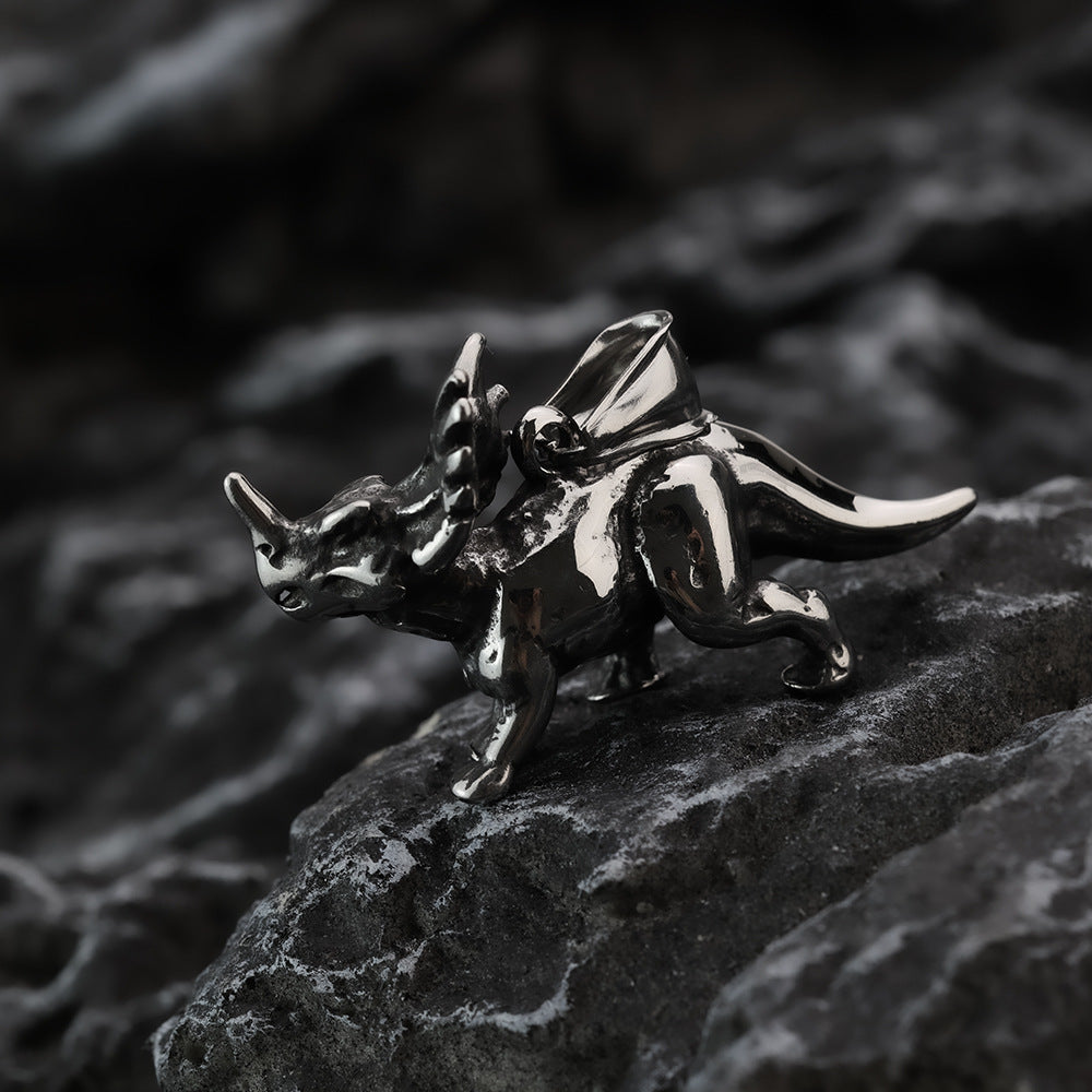 Unicorn Pendant Stainless Steel Mens Necklace Planderful Everyday Genie Collection