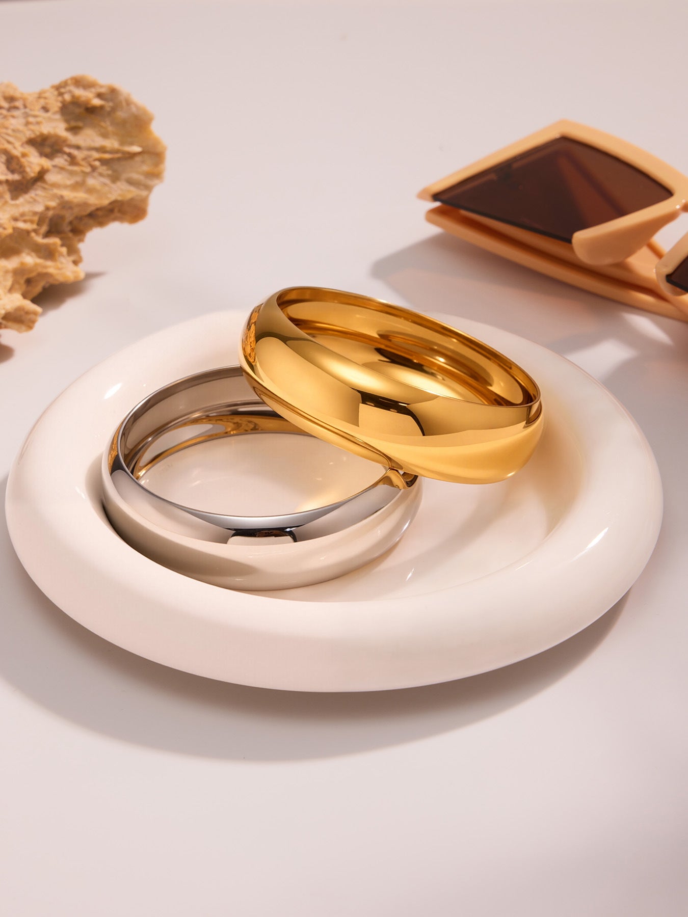 Planderful Everyday Genie Stainless Steel Polished Bracelet