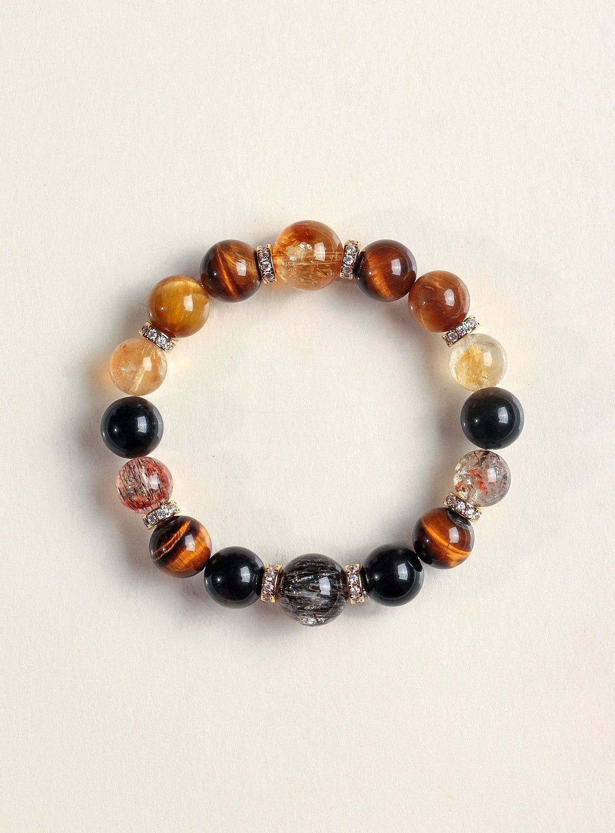 Amethyst Citrine Multigem Bracelet