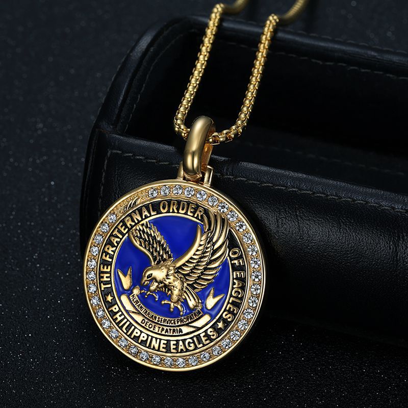 Stainless Steel Eagle Pendant Necklace Durable Everyday Genie By Planderful For Global Travelers