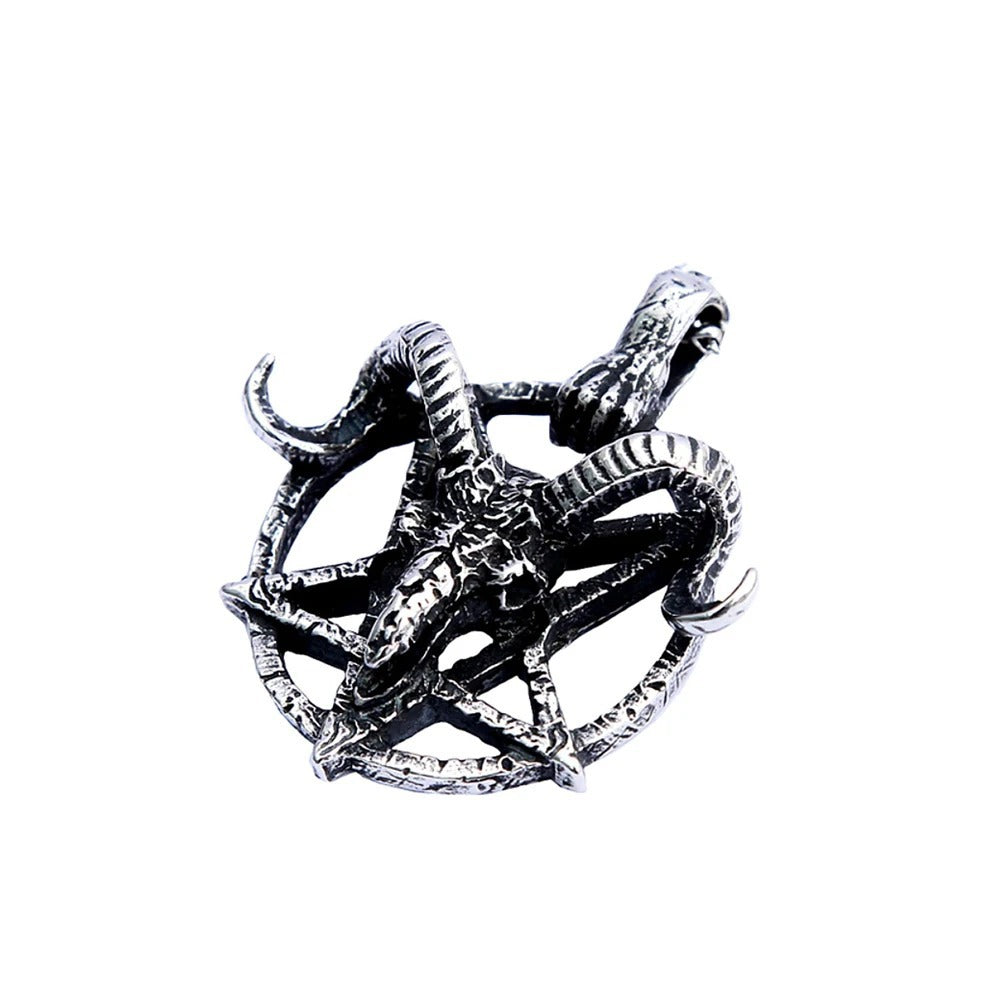 Punk Retro Stainless Steel Men's Ring