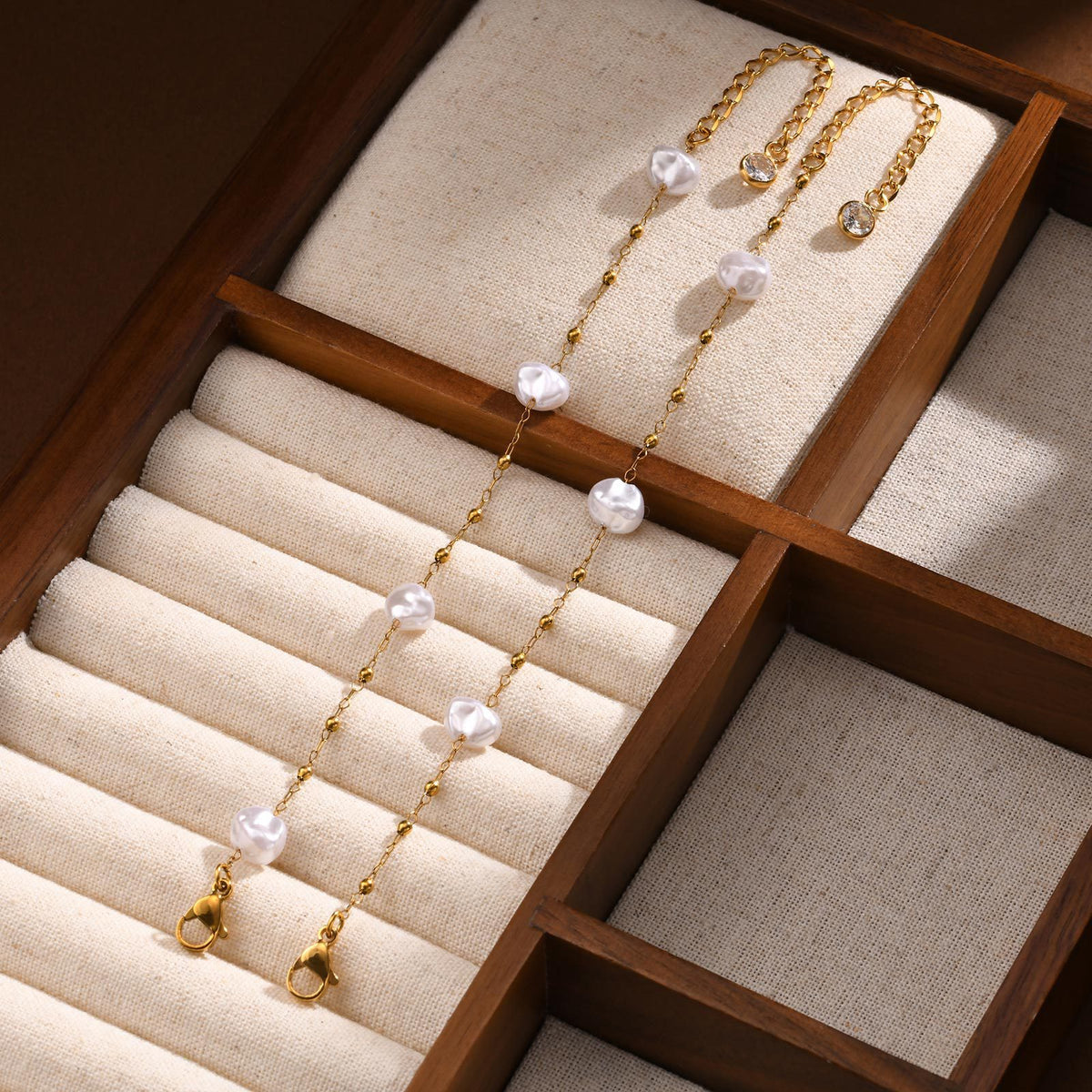 Pearl Stainless Steel Bracelet