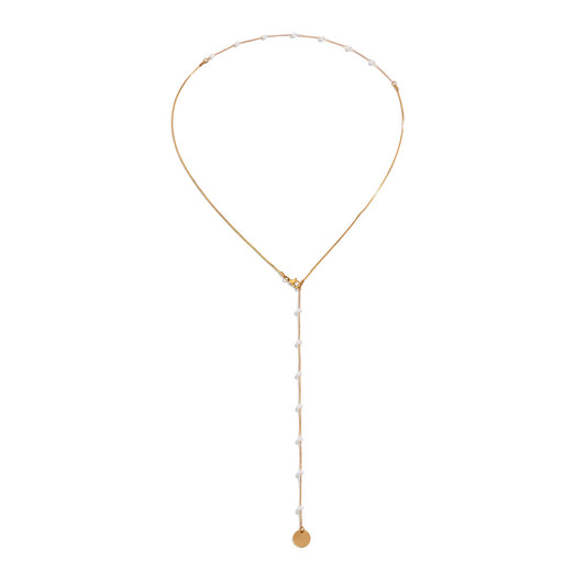 Sweet DIY Starry Pearl Necklace