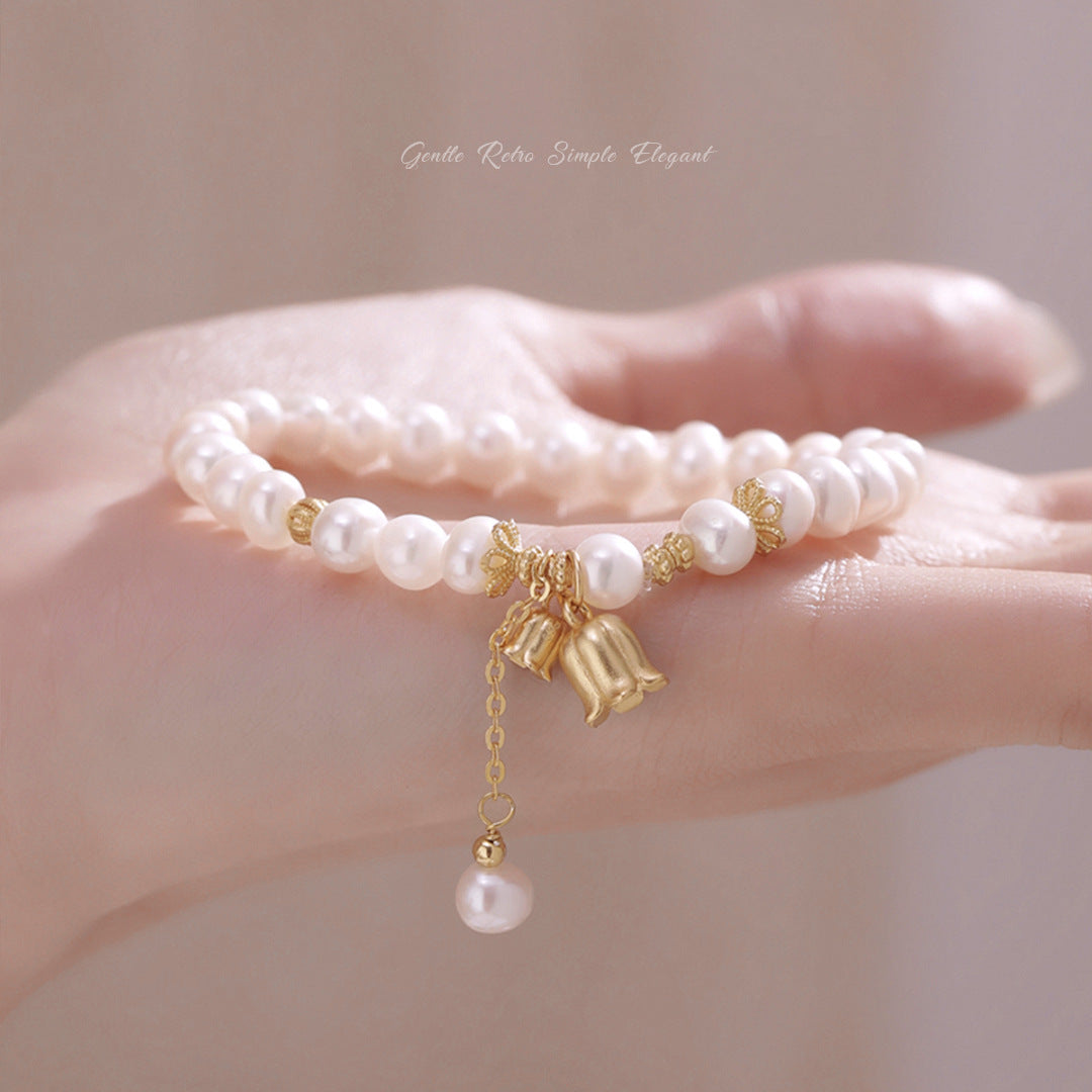 Pearl Super 925 Sterling Silver Bracelet