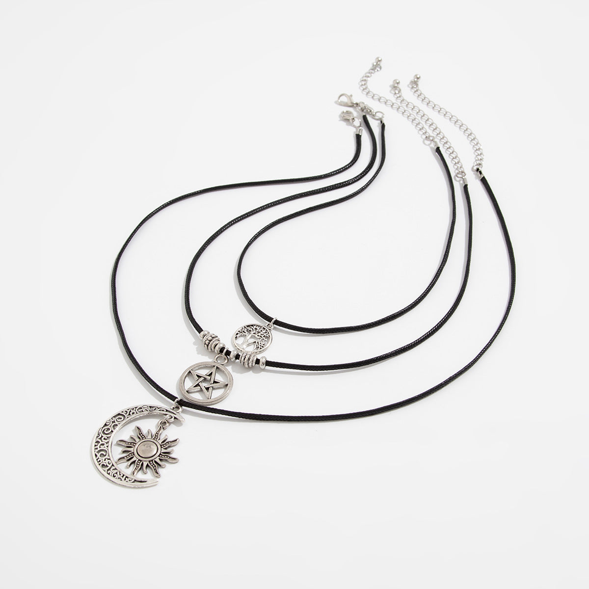 Planderful Vienna Verve Necklace – National Retro Multi-Layer Design