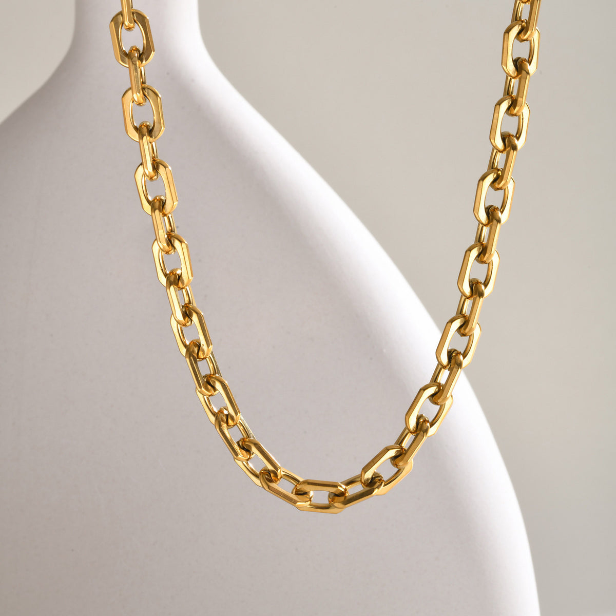 Women's Stainless Steel Brackets – Handmade Chains – Necklace