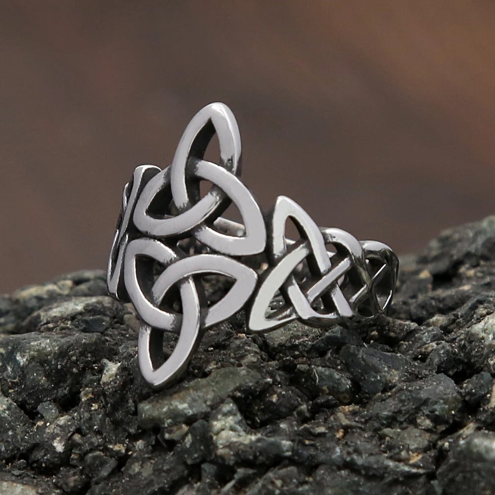 Celtic Viking Stainless Steel Men's Ring