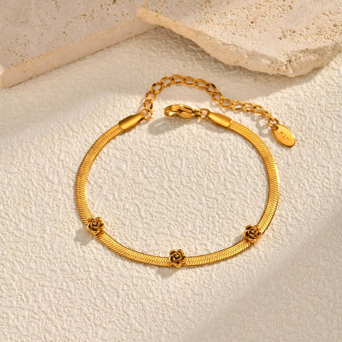 Flower Stainless Steel Bracelet