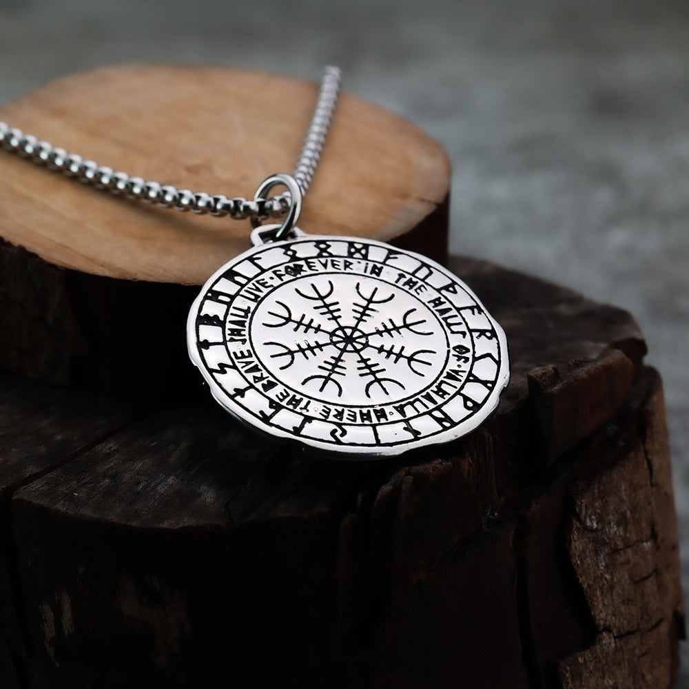 European And American Style Personalized Compass Viking Pendant