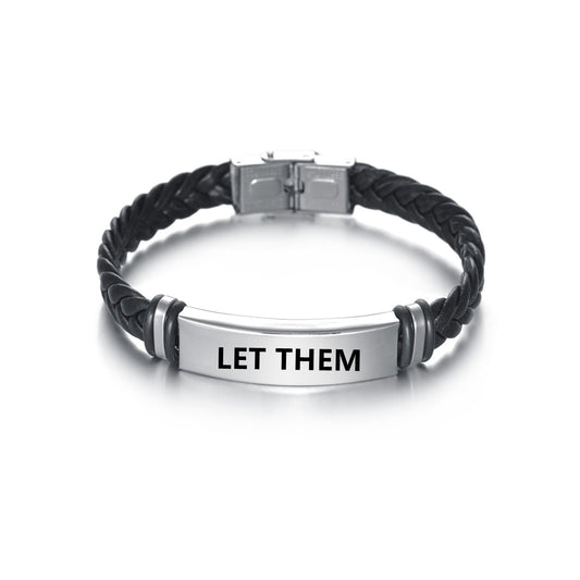 Planderful Unisex Genie Stainless Steel Bracelet Handwoven