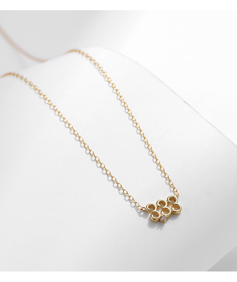 925 Sterling Silver Lucky Number Necklace