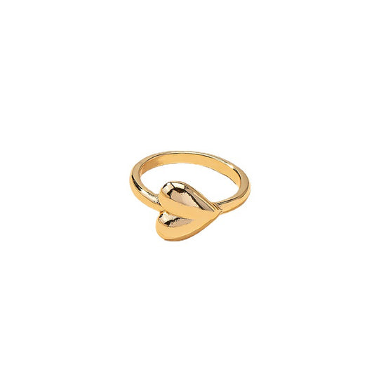 Charming Heart-shaped Love Ring from South Korea: A Delightful Choice for All Occasions