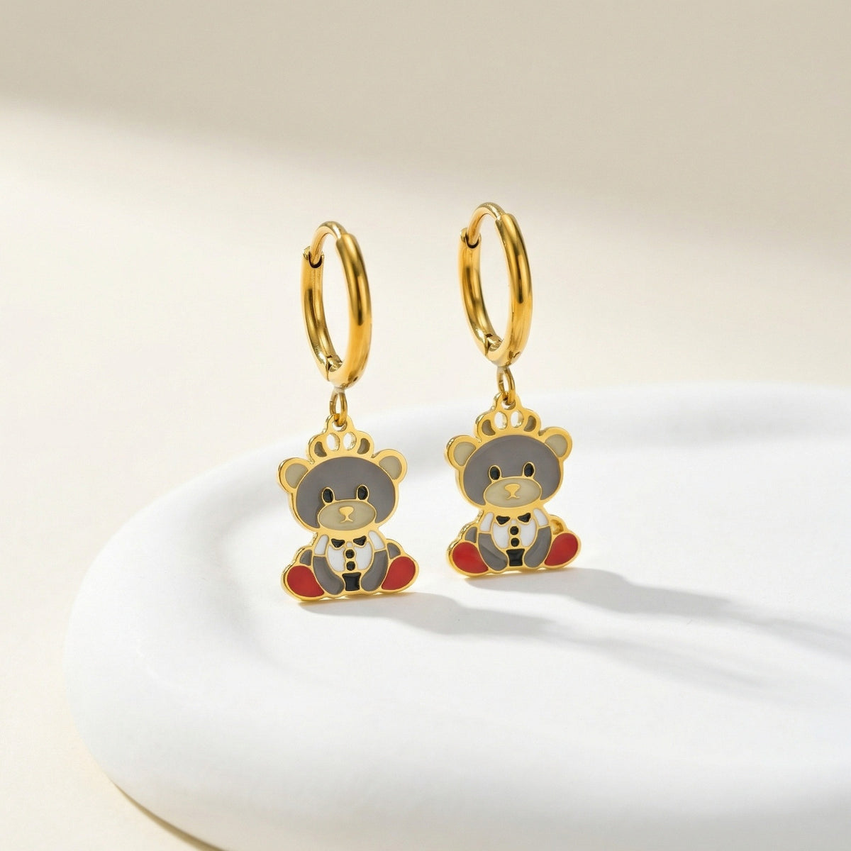 Modern Stainless Steel Earrings