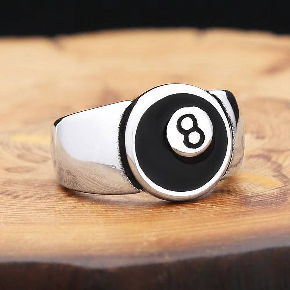 Vintage Stainless Steel Men's Ring