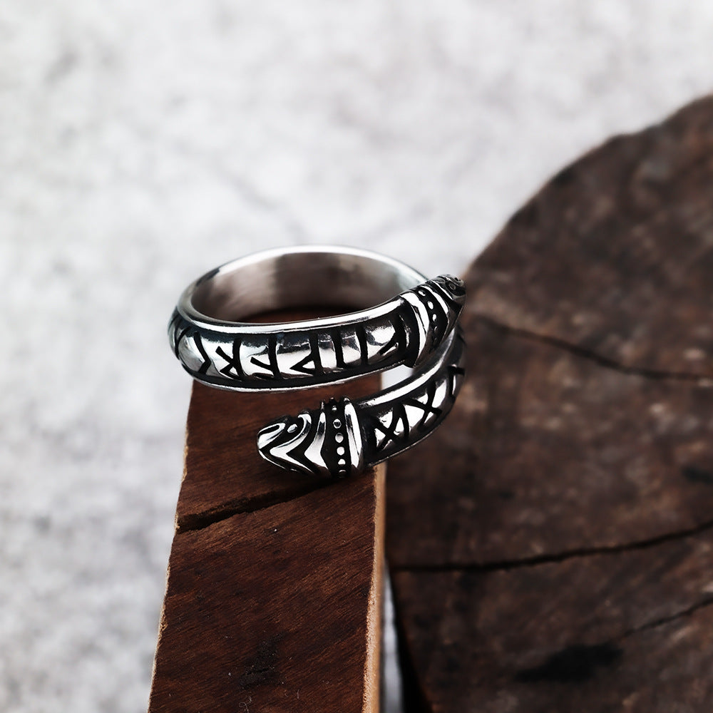 Foreign Trade Collapse Jewelry Titanium Steel Fashion Rings