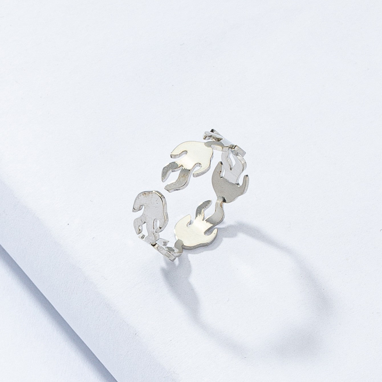 Vienna Verve Metal Ring - Unique Female Minority Design, Adjustable Fit, Stylish and Durable