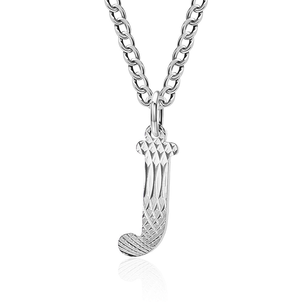 Planderful Everyday Genie Gold Plated Letter Surname Pendant For Couples Unisex Premium Magazine Style Jewelry