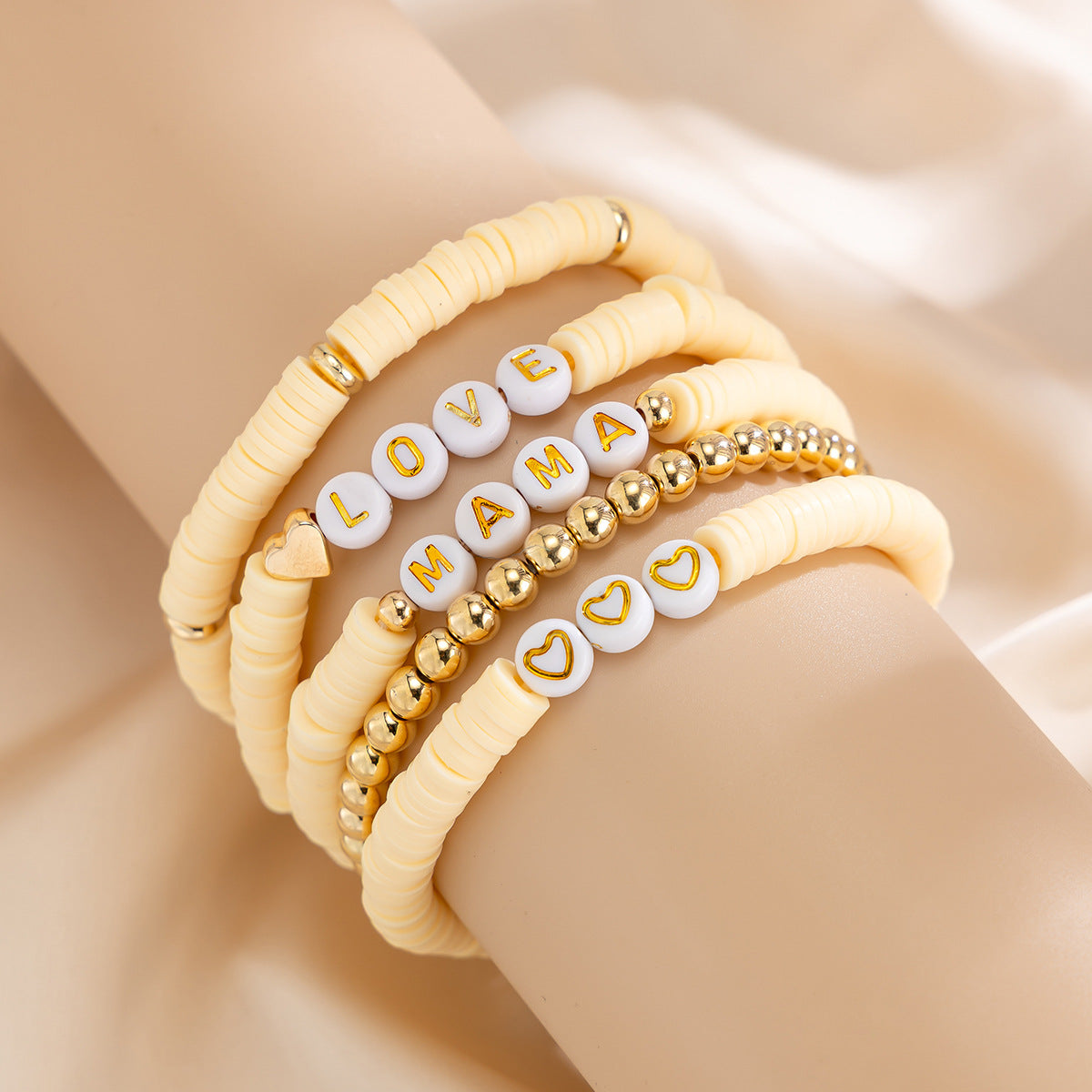 Planderful Vienna Verve Bracelet – Exaggerated Multi-Layered Beaded Design