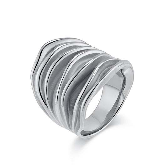 High-End Wear Jewelry: Stainless Steel Rings for Women