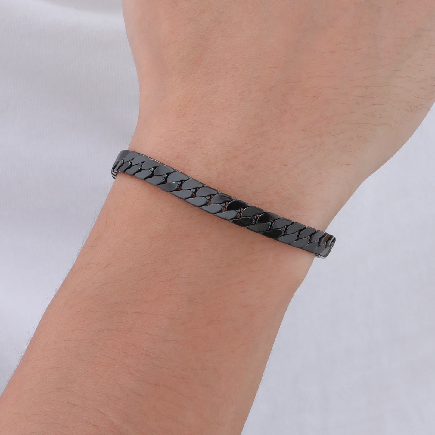 Planderful Men NK Chain Stainless Steel Bracelet Durable