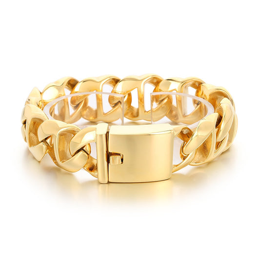 Planderful Stainless Steel Mens Bracelet Everyday Genie