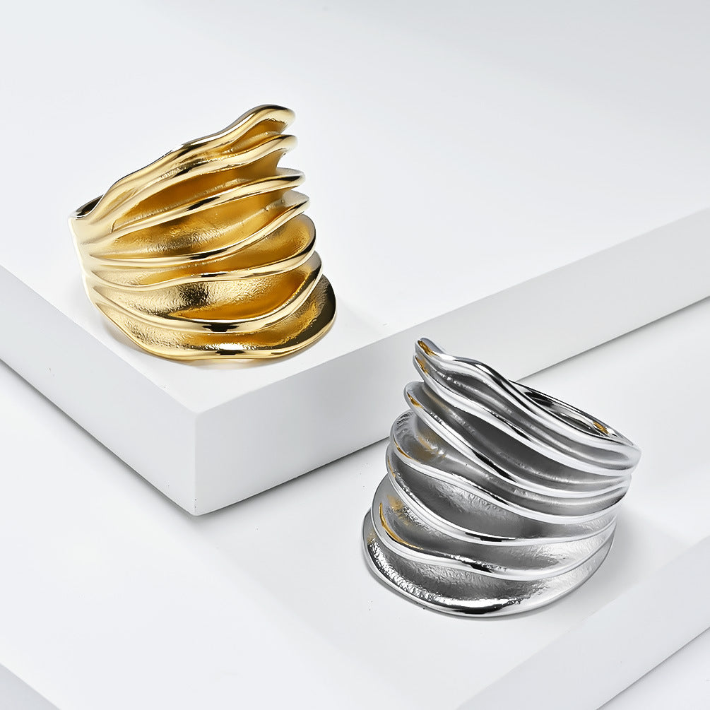 High-End Wear Jewelry: Stainless Steel Rings for Women