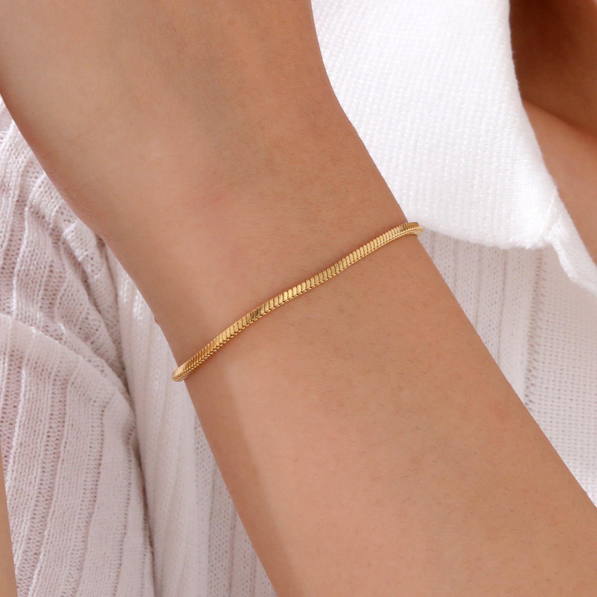 Snake Stainless Steel Bracelet Unisex