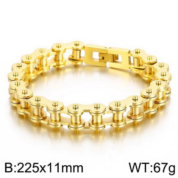 Planderful Personalized Bicycle Chain Necklace For Men