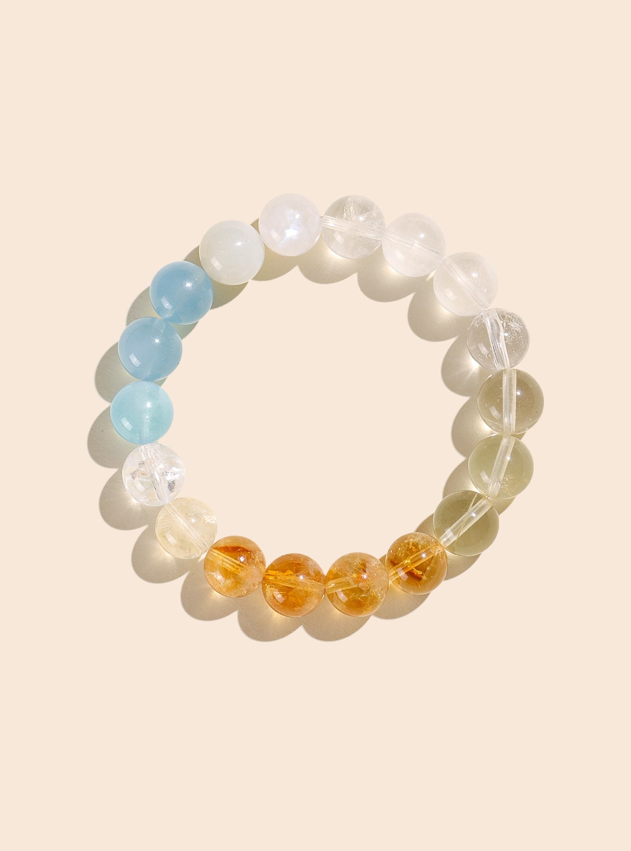 Planderful Fortune's Favor Bracelet – Natural Aquamarine Crystal Design