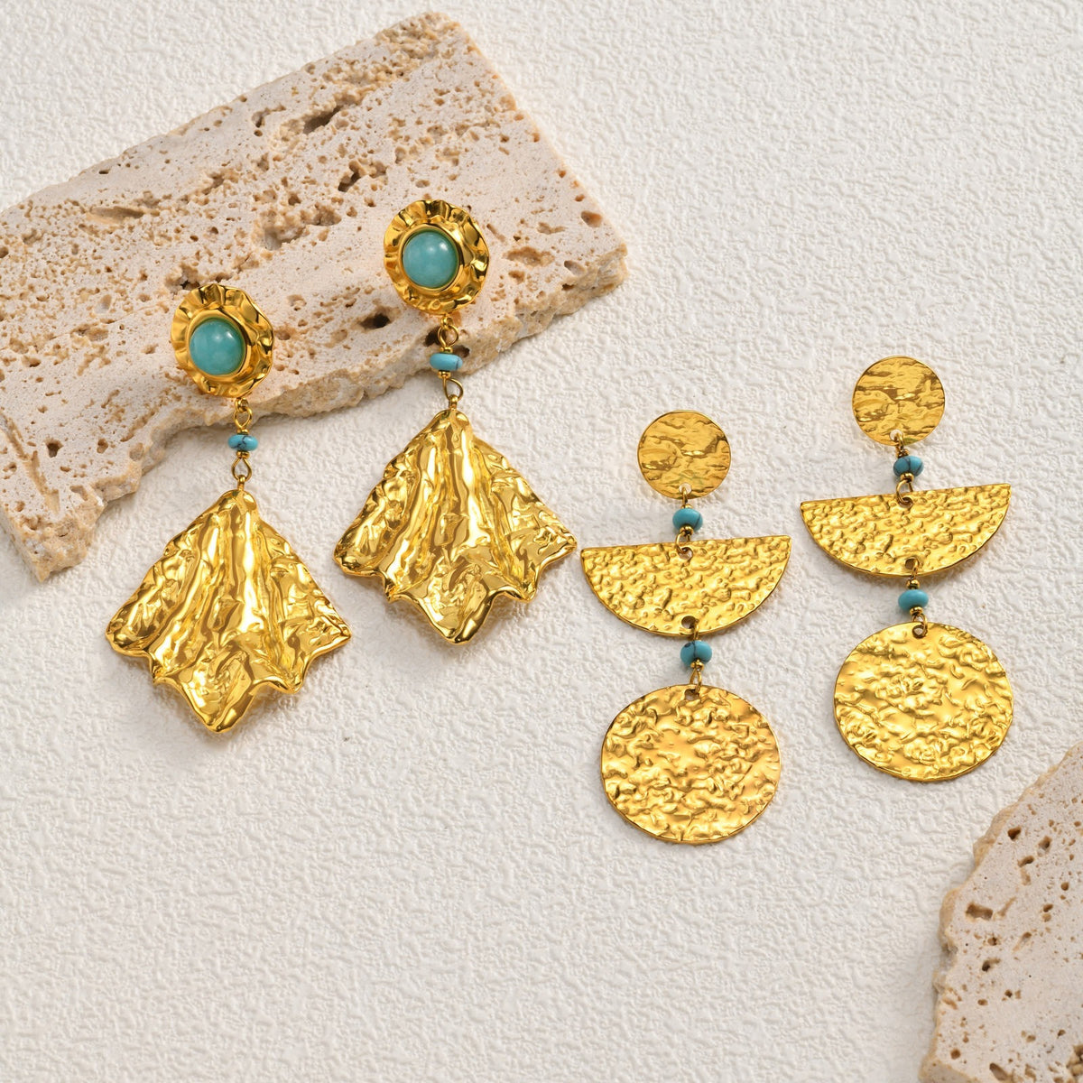 Stainless Steel Geometric Vintage Earrings