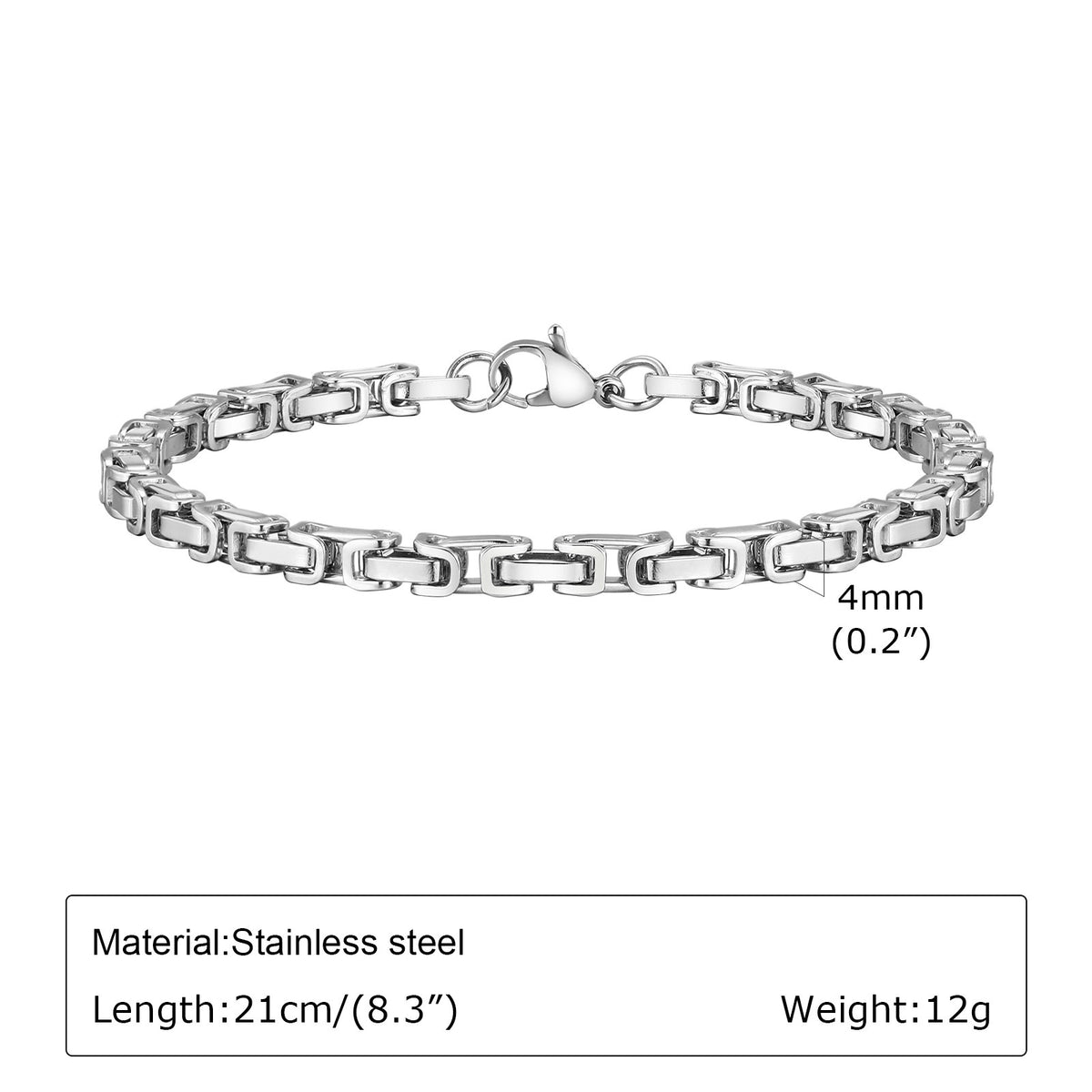 Vintage Stainless Steel Bracelet