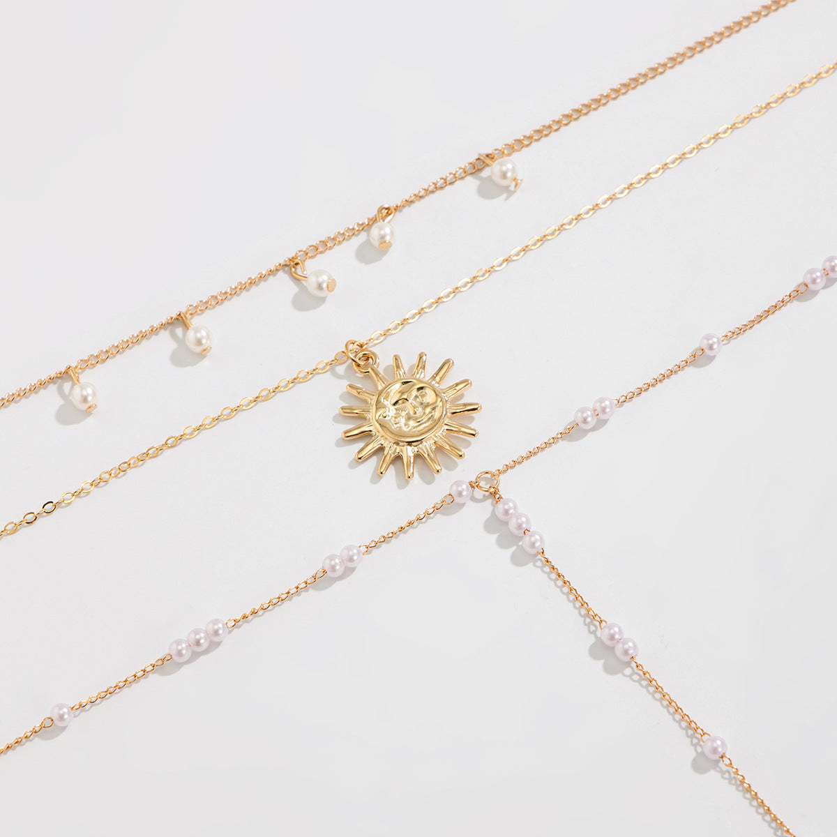 Planderful Vienna Verve Necklace – Elegant Y-Shaped Pearl Design