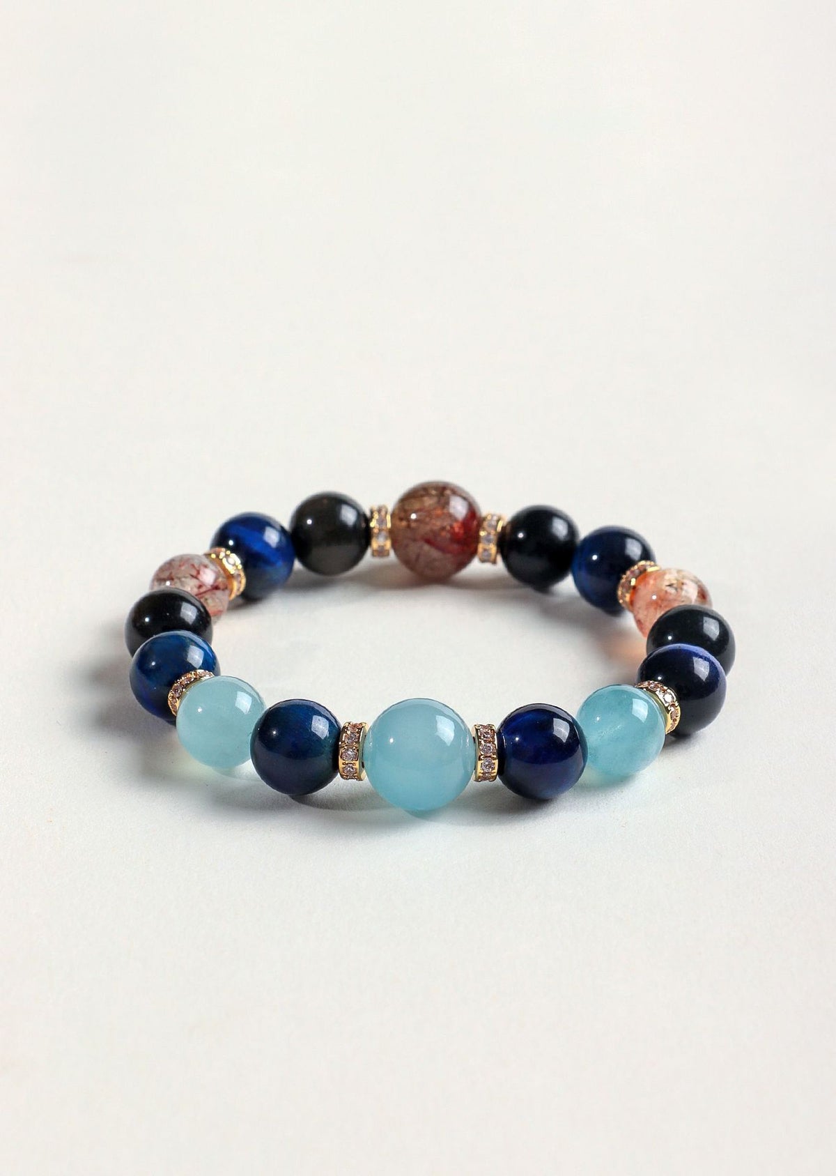 Amethyst Citrine Multigem Bracelet