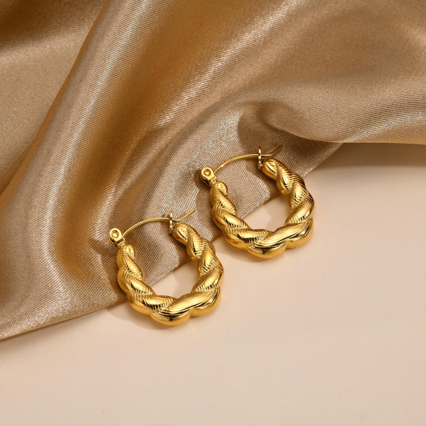 Cross-Border European And American Jewelry Stainless Steel Earrings