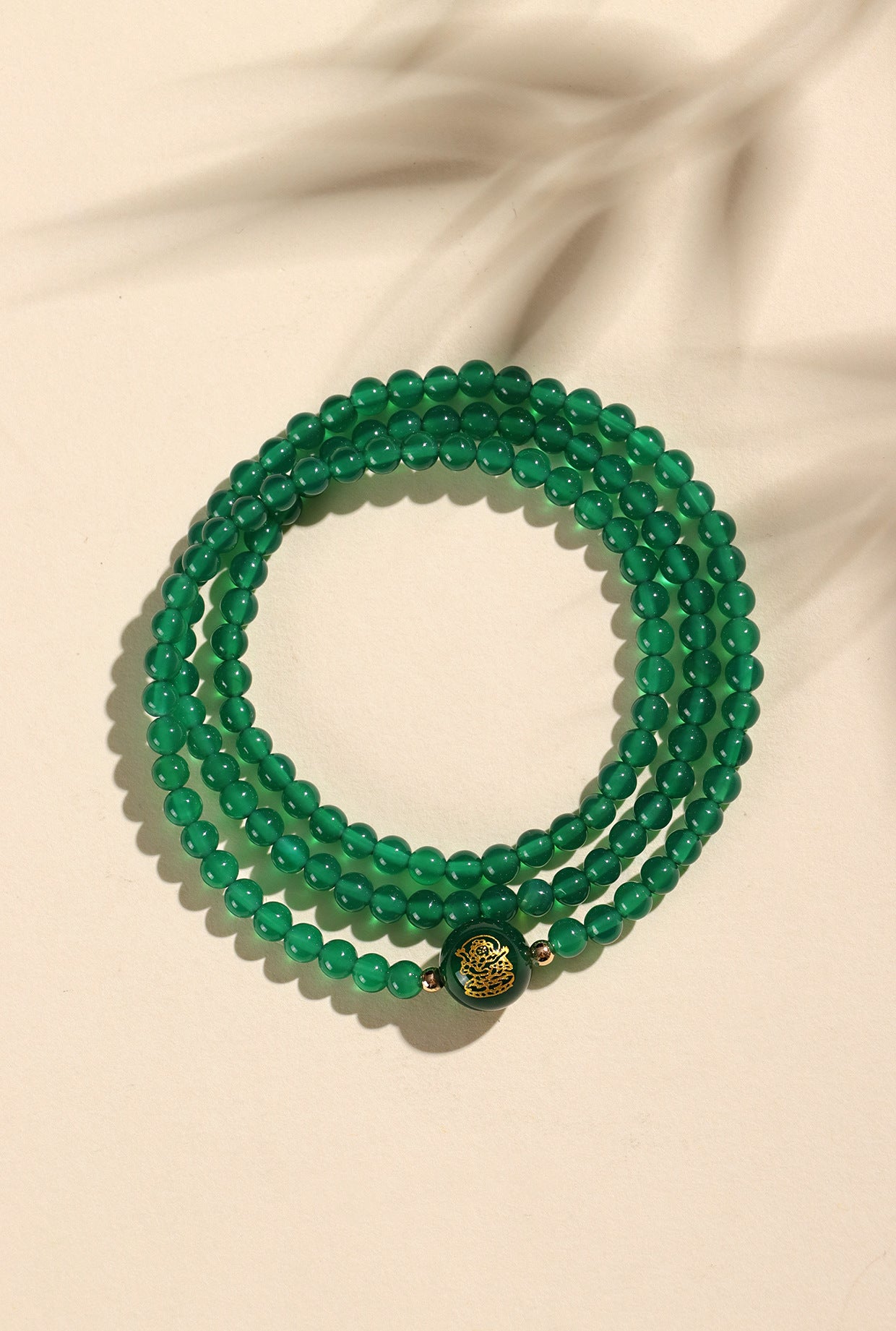 Planderful Fortune's Favor Agate Bracelet – Elegant Chinese Style Design