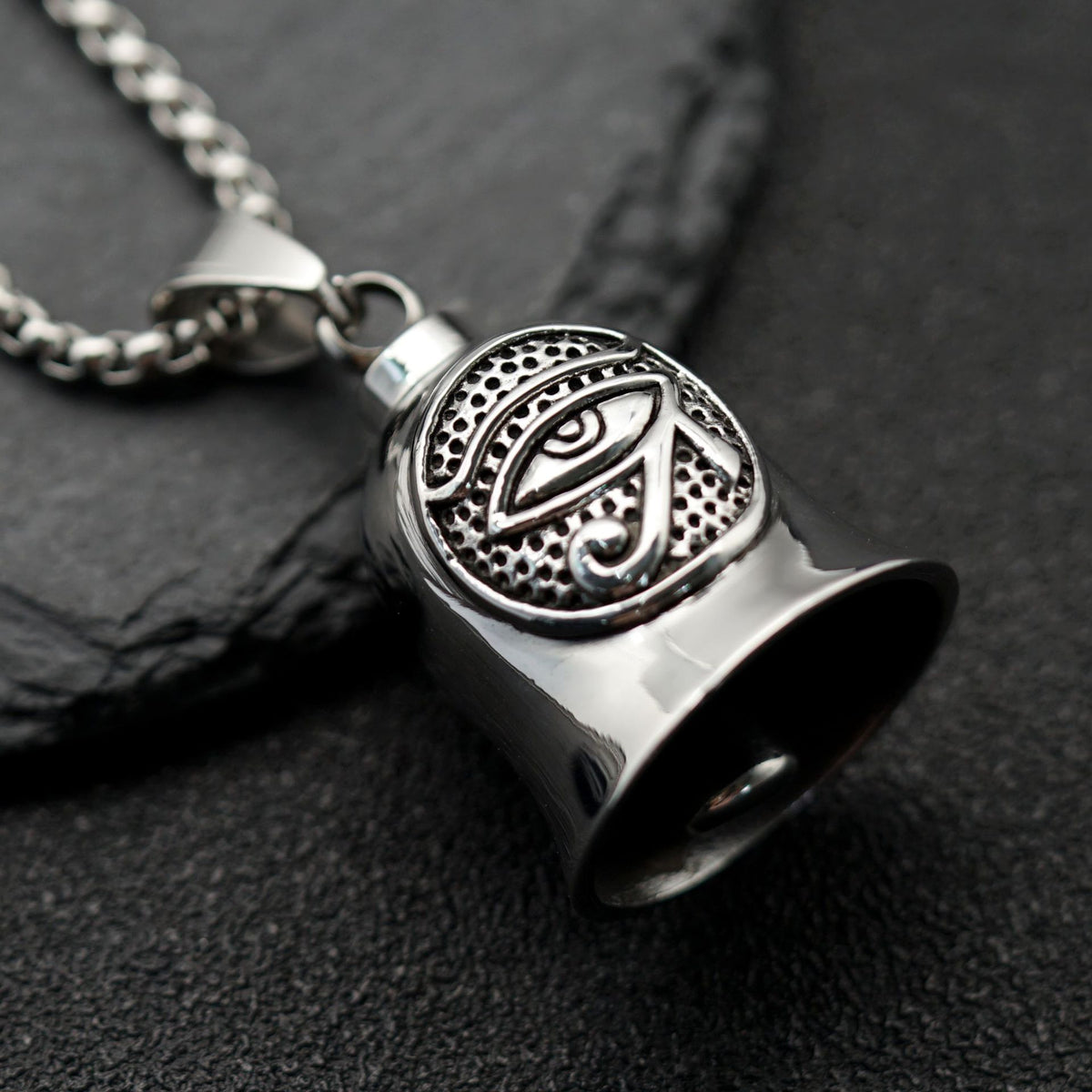 Punk Stainless Steel Pendant Necklace