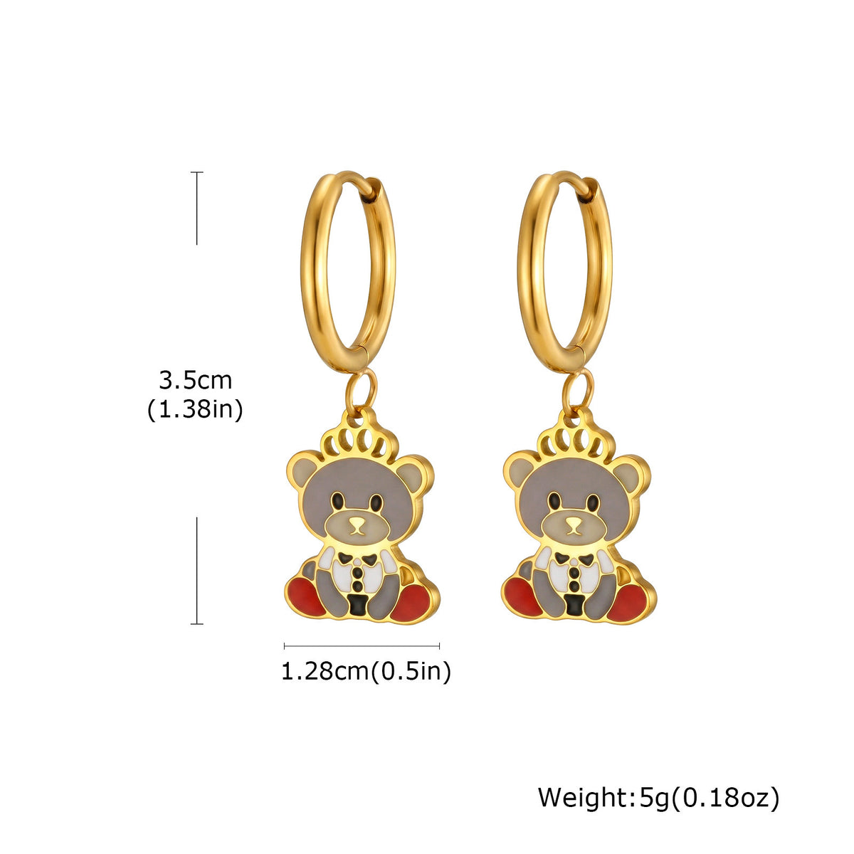 Modern Stainless Steel Earrings