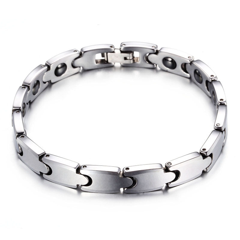 Planderful Everyday Magnetic Tungsten Bracelet For Men