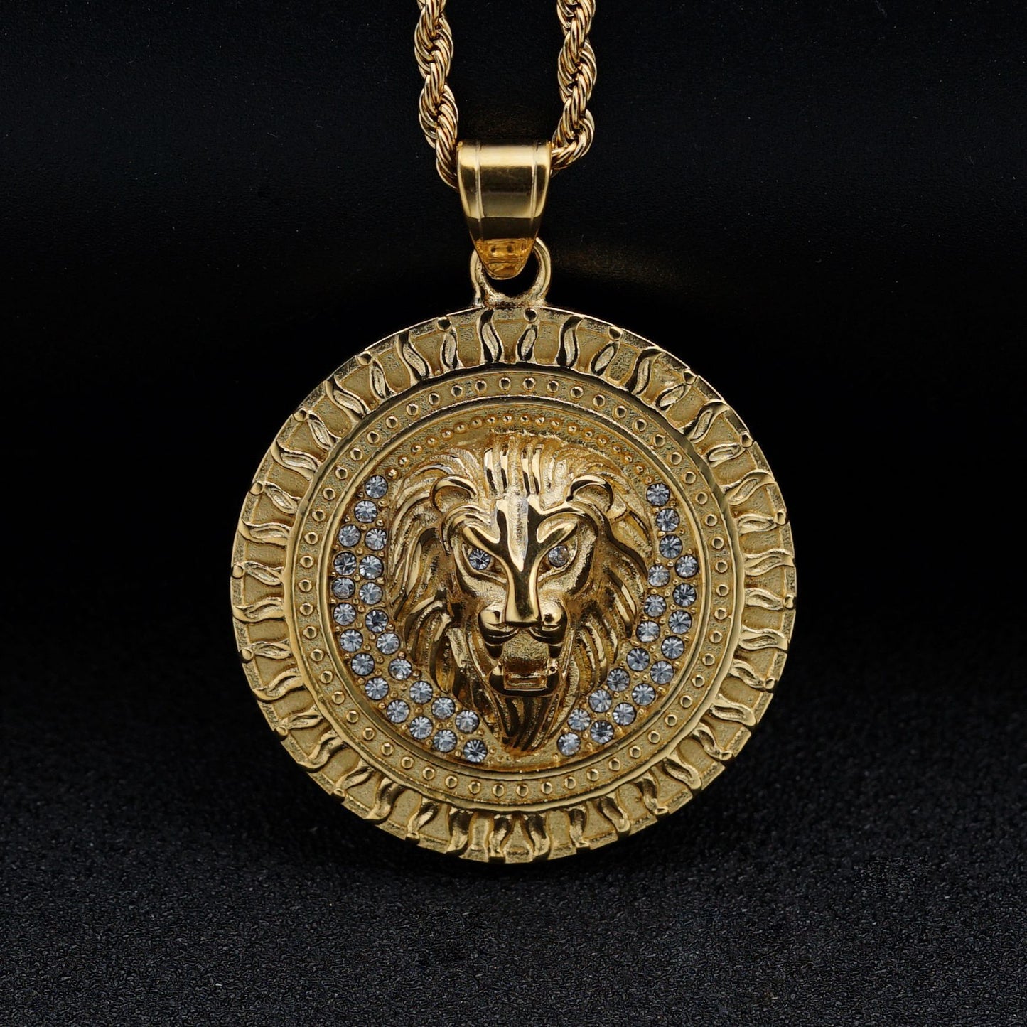 Steel Necklace – Statement Hip-Hop Pendant