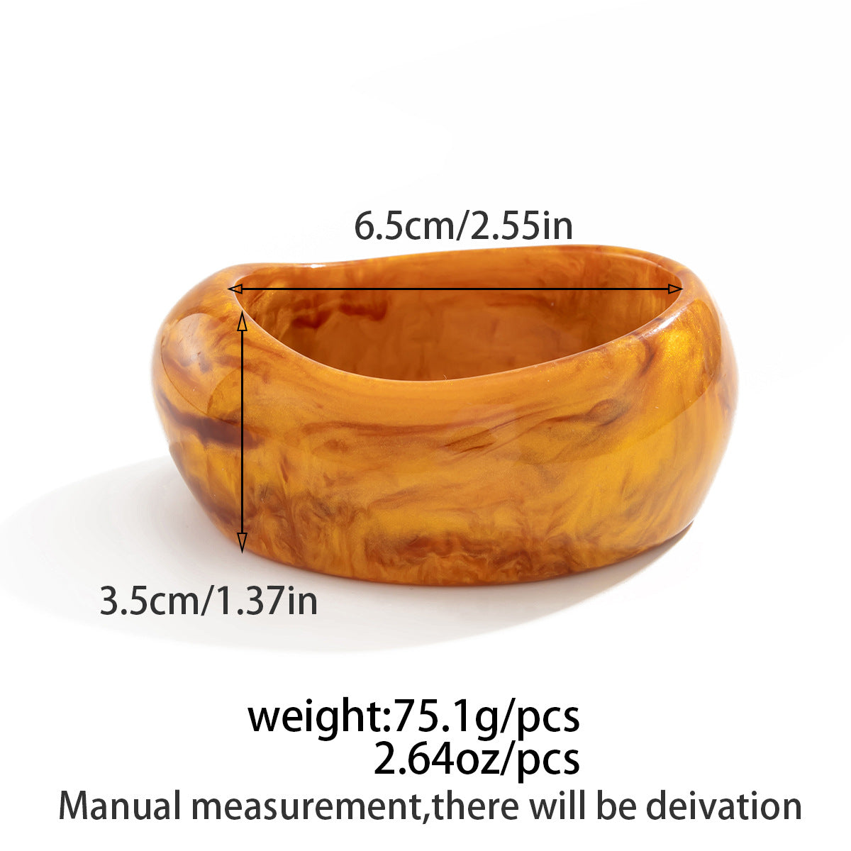 Planderful Vienna Verve Retro Maillard Smudge Bracelet For Trendy Jewelry Lovers Gift For Collectors