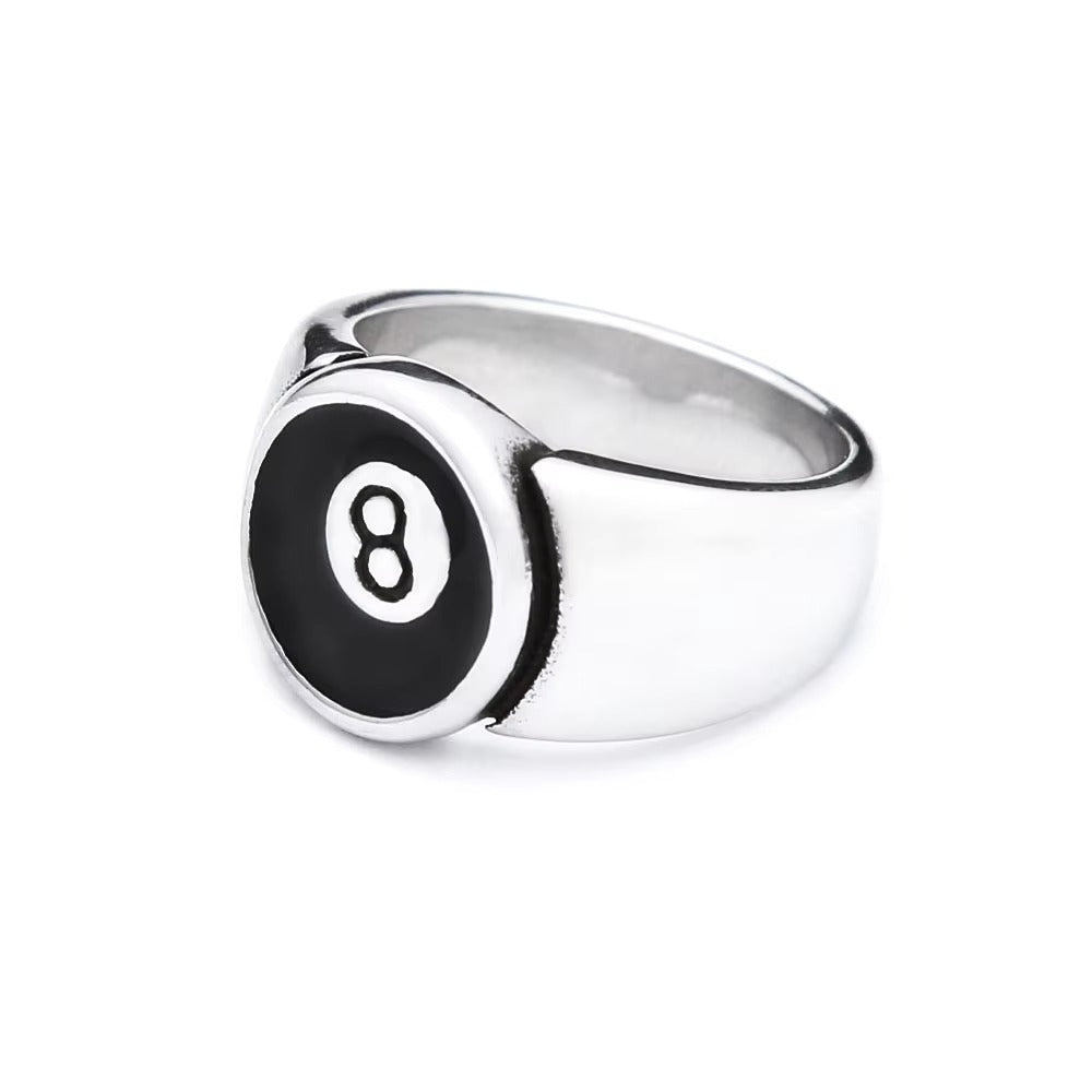 Vintage Stainless Steel Men's Ring