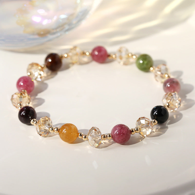 Radiant Tourmaline Sterling Silver Bracelet - Fortune's Favor Collection