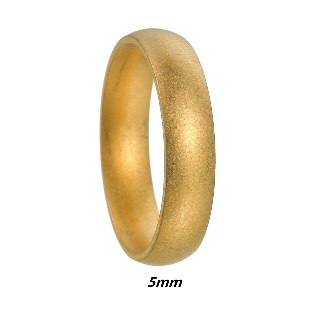 Planderful Antique Gold Mens Vintage Ring Protection Statement Unisex Wedding Accessory
