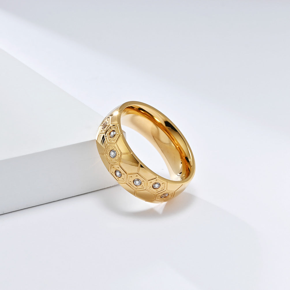 Planderful World Cup Ring Unisex Stainless Steel Gift For Men And Women Fans Worldwide