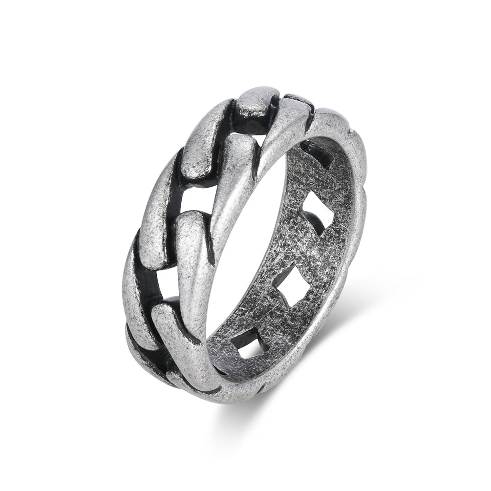 Vintage Ring — Silver, Antiqued, Gold or Black