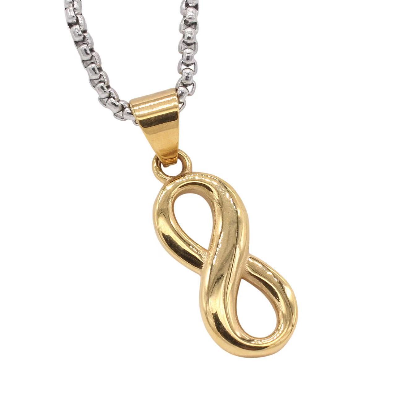 Planderful Jewelry Personalized Men's Vintage Pendant in Steel European Inspired